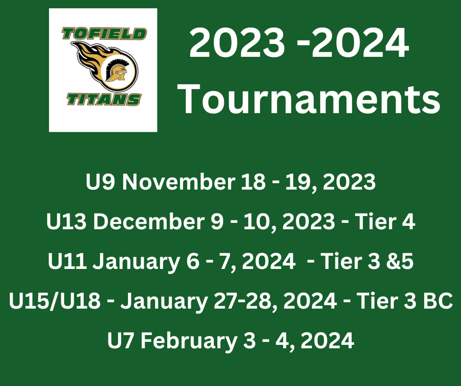 Tournament Dates